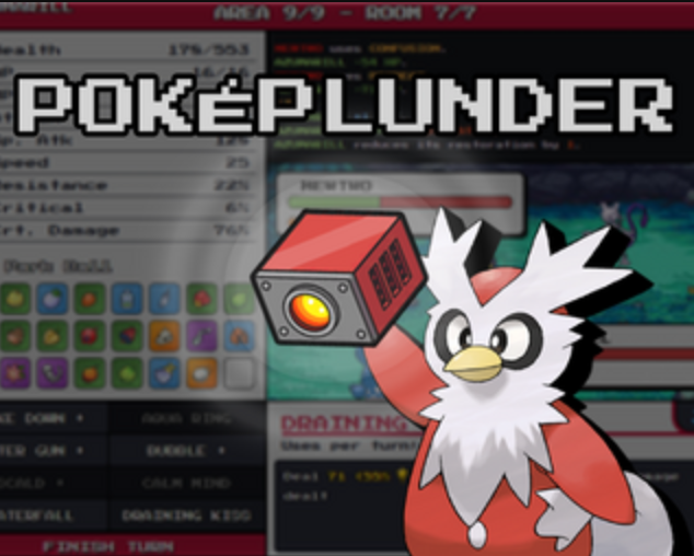 PokePlunder:The innovative turn-based Pokemon roguelike game for 2026